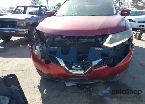 2015 Nissan Rogue Sv z USA, uszkodzony, nr VIN KNMAT2MT8FP510690